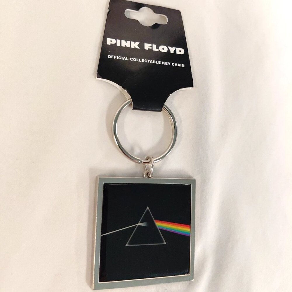 Pink Floyd - Dark Side of the Moon Keychain NEW Portachiavi 2010 Rock Off